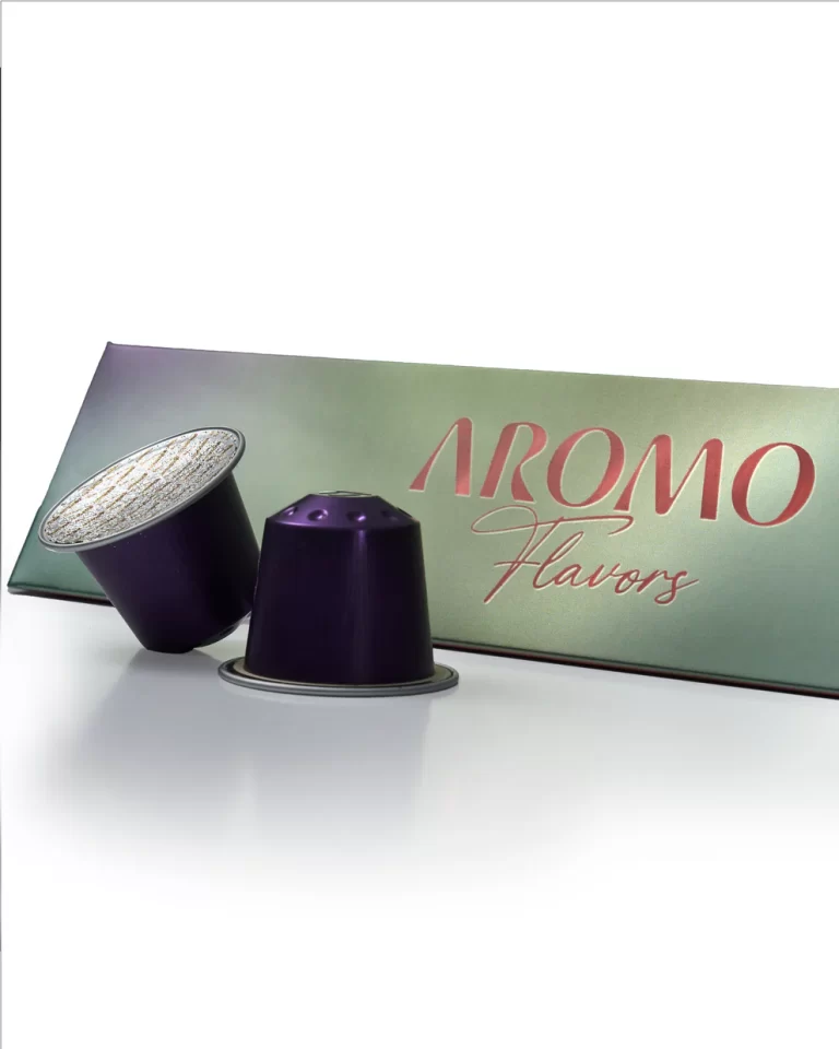 AROMO 风味系列 – 焦糖布蕾风味胶囊咖啡（12粒）